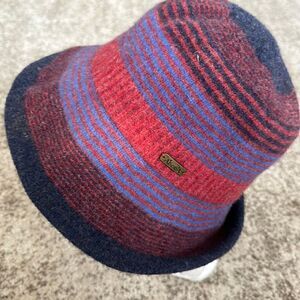 Adora Striped Bucket Hat O/S